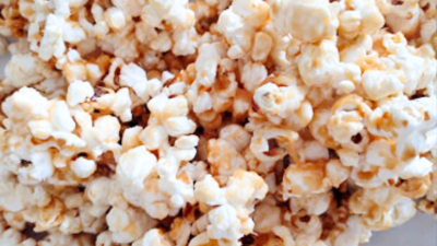 Popcorn with Caramel and Fleur de Sel