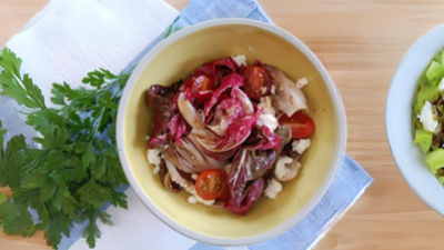 Warm Radicchio Salad